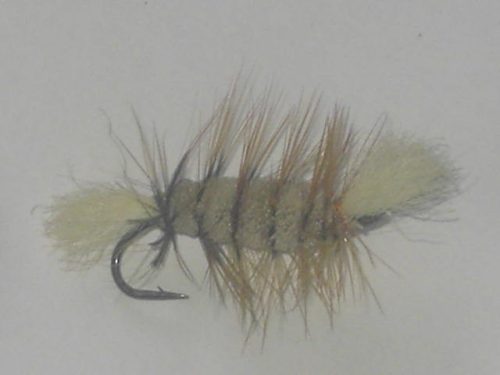 Bomber white brown fly