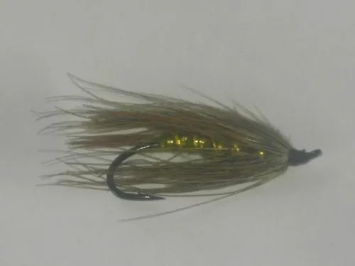 Green Spey fishing fly