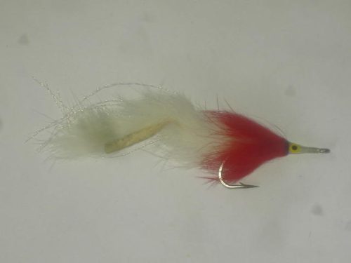 Sea Bunny Red & White saltwater Fly