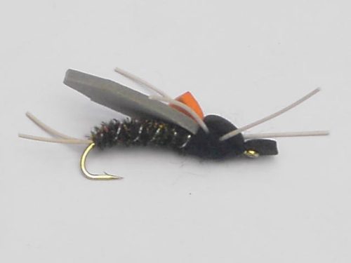 Droopy peacock fishing fly