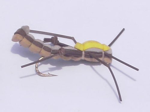 Triple decker hopper tan