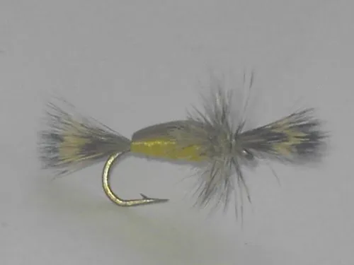 Yellow Hatchmaster dry fly