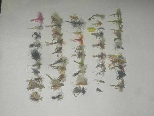 50 Assorted dry flies for sale