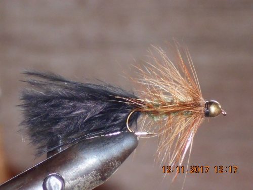 BeadHead Woolly Bugger Black Olive