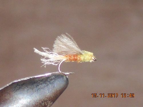 CDC Emergent Cripple Dun PMD fishing fly