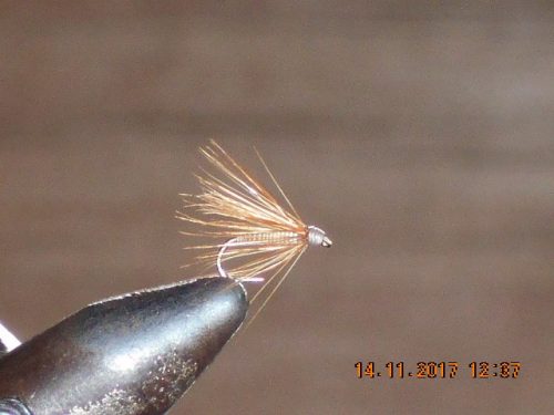 Little blondy dry fly