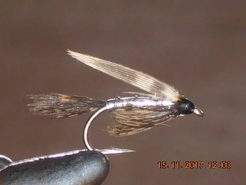 Silver March Brown Wet Fly