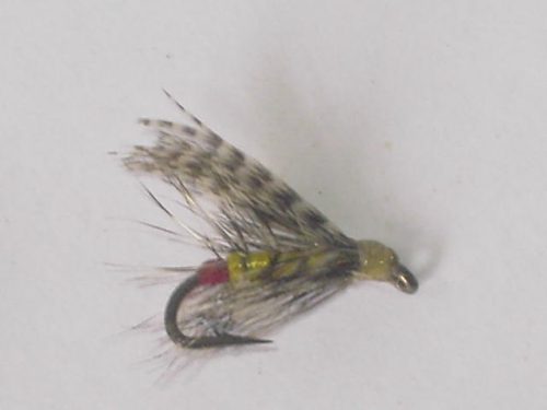 Yellow Palmer wet fly