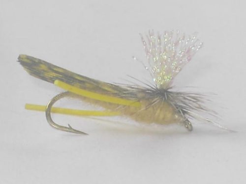 Crystal Wing Para Hopper Tan fishing Fly