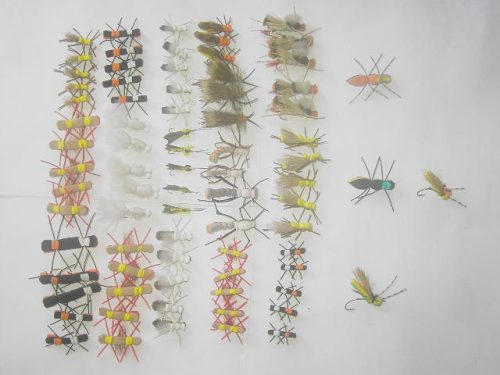 100 assorted foam flies for sale