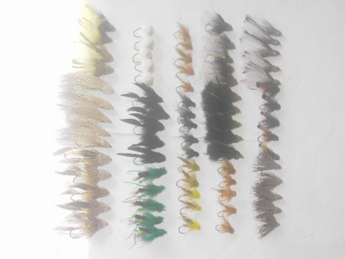 75 Assorted muddlers fishing flies