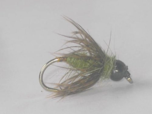 Beadhead Perdigon (PD) Nymph Olive