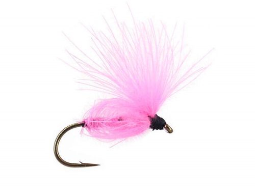 CDC Arpo pink fishing fly pattern