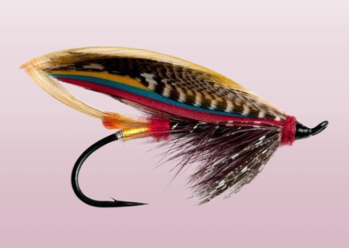 Black Doctor Salmon Fly