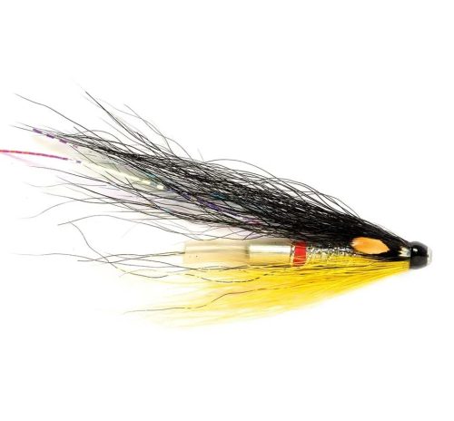 Classic Black and Yellow Brass Loop Tube fly