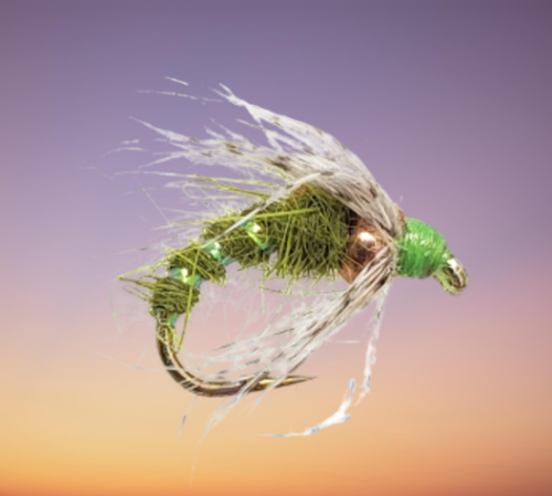 Holy Grail - Hare's Ear Olive caddis fly
