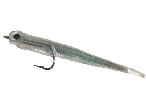 Pearl Gummy Minnow fishing fly Pattern