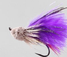 Sparkle Minnow Purple Black Light Baitfish