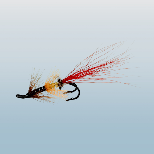 Tummel Shrimp Double Hook Fishing fly pattern