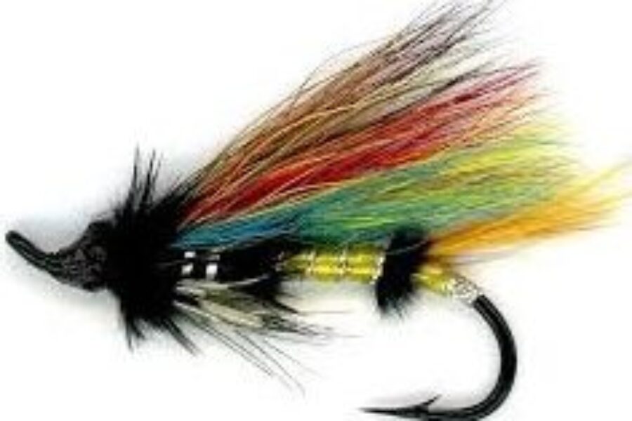 Jock Scott Salmon Fly