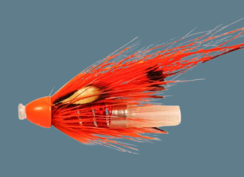 Willie Dog Crimp Mini Conehead Salmon Fly
